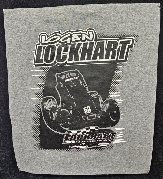 Sprint Car Tshirt Gray